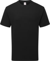 FRUIT OF THE LOOM PURE COTTON T / Koszulka unisex wykonana z grubej bawełny organicznej