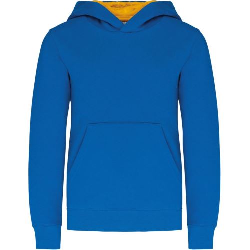 KARIBAN VINTAGE K453 / Bluza dziecięca z kontrastowym kapturem