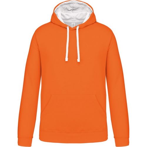 KARIBAN VINTAGE K446 / Bluza męska z kontrastowym kapturem