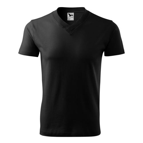 MALFINI V-NECK 102 / Koszulka unisex z dekoltem w serek