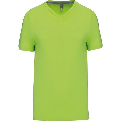 KARIBAN VINTAGE V-NECK K357 / Koszulka męska z krótkim rękawem