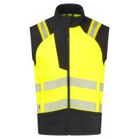 PORTWEST HI-VIS PW3 MODAFLAME / Kamizelka odblaskowa typu softshell, trudnopalna i antystatyczna