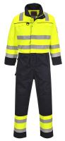 PORTWEST HI-VIS BIZFLAME MULTI-NORM FR60 / Kombinezon odblaskowy trudnopalny, antystatyczny
