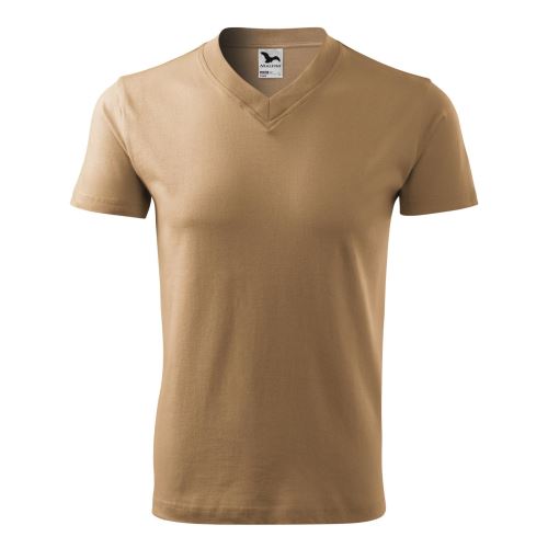 MALFINI V-NECK 102 / Koszulka unisex z dekoltem w serek