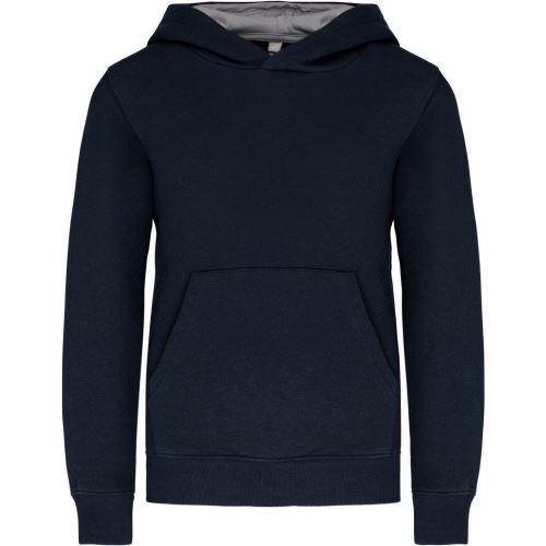 KARIBAN VINTAGE K453 / Bluza dziecięca z kontrastowym kapturem