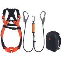CERVA FS SET LEŠENÍ / Zestaw - uprząż, urządzenie samohamowne, 2 liny, karabinki o rozstawie 50 mm, plecak CERVA FS SET LEŠENÍ / Zestaw - uprząż, urządzenie samohamowne, 2 liny, karabinki o rozstawie 50 mm, plecak