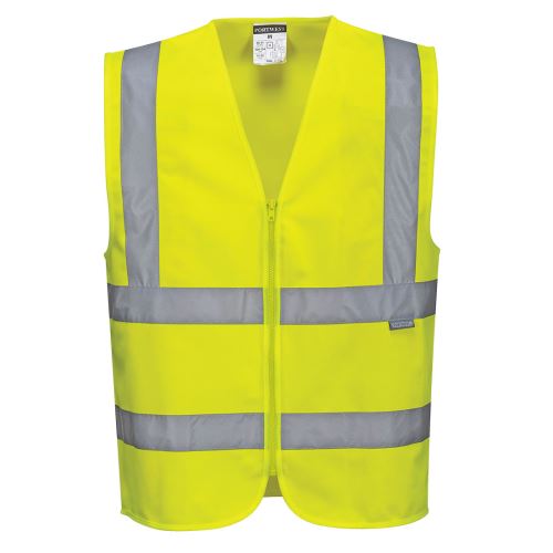 PORTWEST HI-VIS C375 / Kamizelka odblaskowa zapinana na zamek